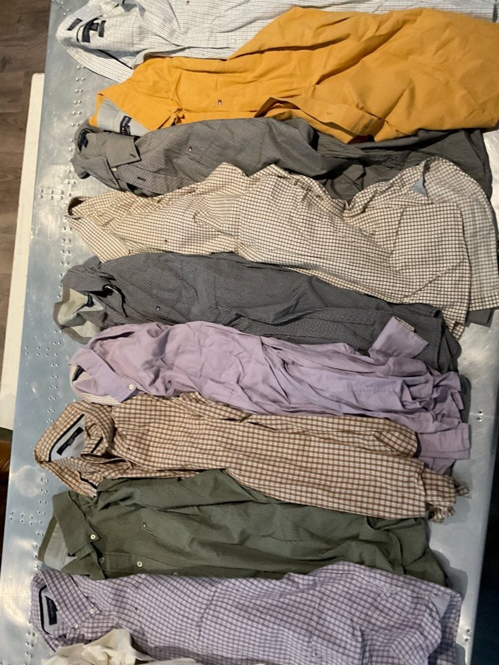 10 Tommy Hilfiger XXL Button down long sleeve dress shirts
